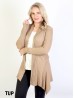 Stretchy Cotton with Lacy Back Cardigan