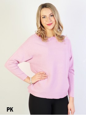 Long Bat Sleeves Pullover  Loose Tops