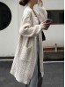 Solid Color Knitted Cardigan