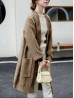 Solid Color Knitted Cardigan