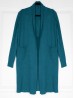 Stretchy Cable Knitted Cardigan W/ Pockets
