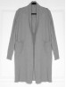 Stretchy Cable Knitted Cardigan W/ Pockets