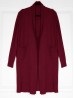 Stretchy Cable Knitted Cardigan W/ Pockets