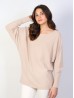 Long Bat Sleeves Pullover  Loose Tops