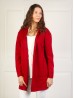 Premium Stretchy Hooded Cardigan W/ Pockets