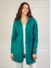 Premium Stretchy Hooded Cardigan W/ Pockets