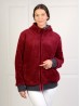 Reversible Sherpa Jacket With Detachable Hood