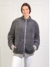 Reversible Sherpa Jacket With Detachable Hood