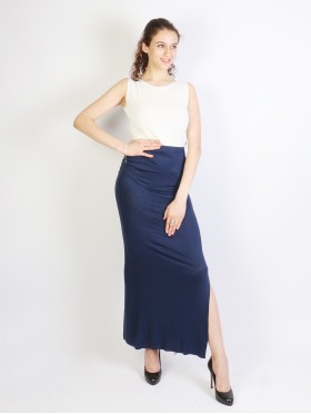 SIDE SLIT MAXI SKIRT