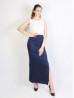 SIDE SLIT MAXI SKIRT