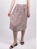 Floral Print Midi-Skirt