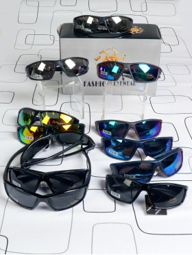 Fashion Sporty Gradient Sunglasses  (12pcs)