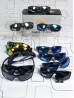 Fashion Sporty Gradient Sunglasses  (12pcs)