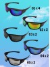 Fashion Sporty Gradient Sunglasses  (12pcs)