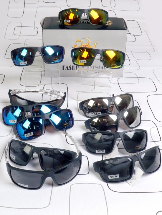 Fashion Sporty Gradient Sunglasses  (12pcs)