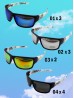 Fashion Sporty Gradient Sunglasses  (12pcs)