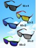Fashion Gradient Sunglasses  (12pcs)