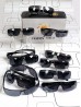 Fashion Sporty Metal Frame Sunglasses  (12pcs)