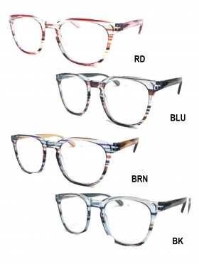 WOOD TEXTURE READING GLASSES