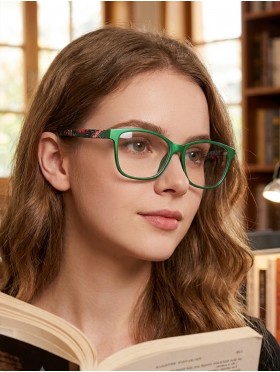 FLORAL PRINT READING GLASSES