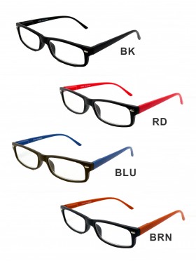 SOLID COLOR READING GLASSES