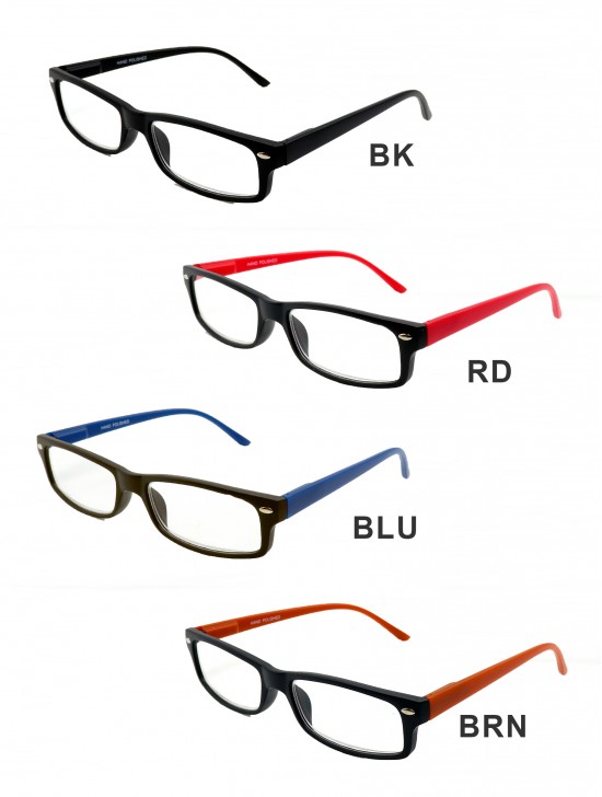 SOLID COLOR READING GLASSES