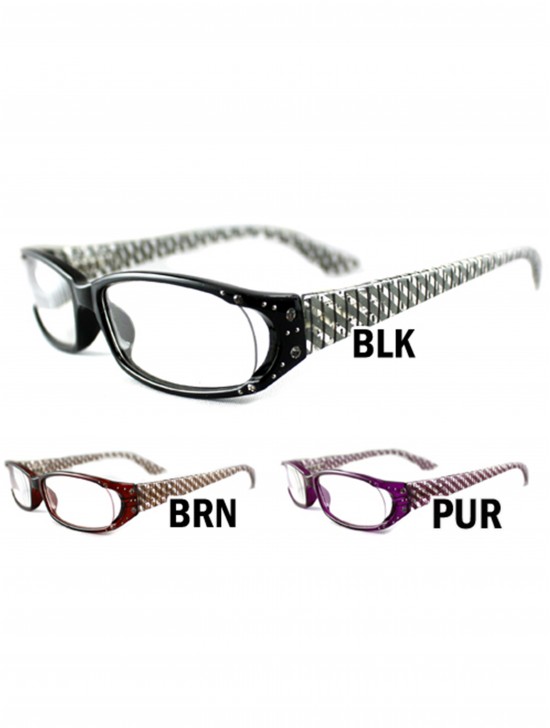 RHINESTONE READING GLASSES