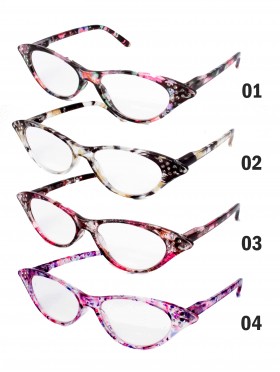 Floral Print Reading Glasses