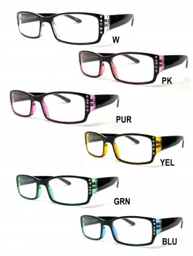SOLID COLOR LINED READING GLASSES