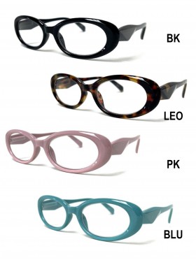 SOLID COLOR ROUND READING GLASSES