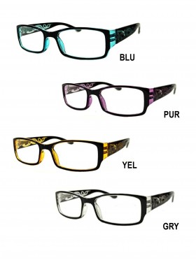 SOLID COLOR LINED READING GLASSES