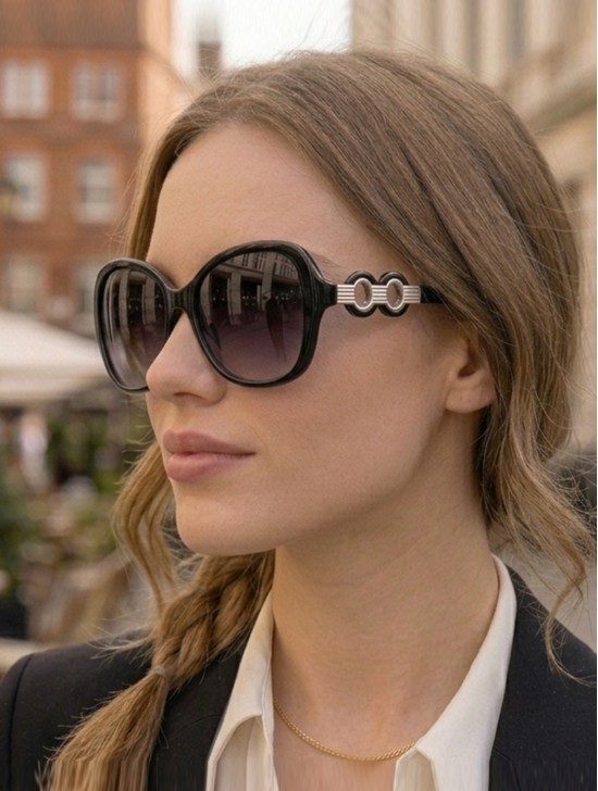 Oversized Gradient Sunglasses