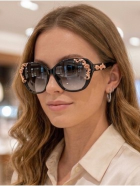 Oversized Gradient Sunglasses