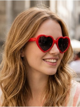 Heart Shaped Colorful Sunglasses