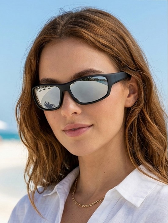 Fashion Sporty Gradient Sunglasses 