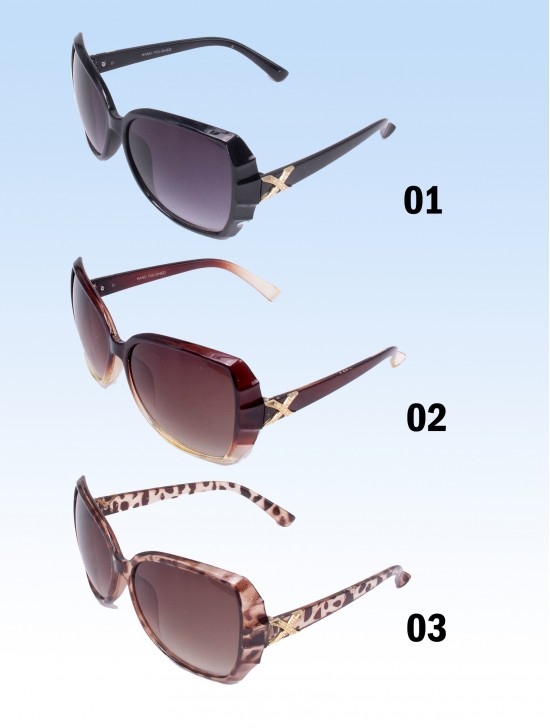 Cross Design Sunglasses