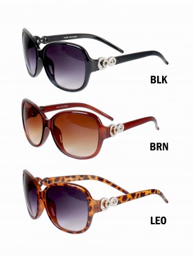Oversized Loop Design Sunglasses