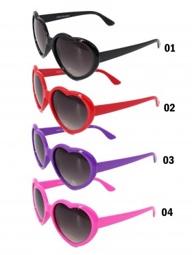 Heart Shaped Colorful Sunglasses