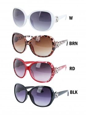 Silver Side Oversize Sunglasses