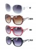 Silver Side Oversize Sunglasses