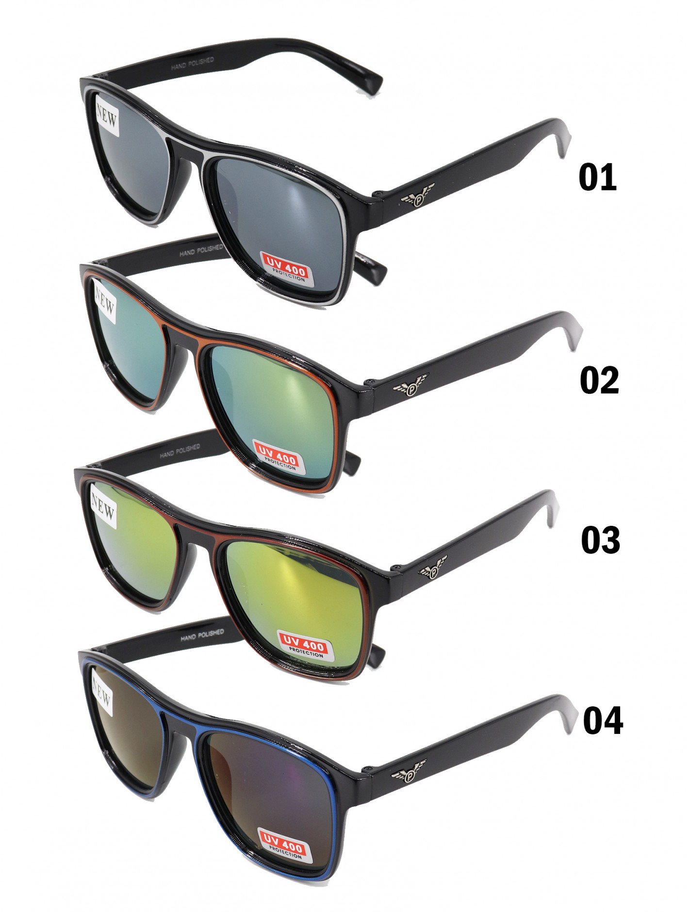 Aviator Mirror Fashion Sunglasses