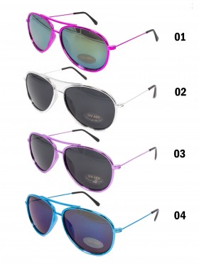 Aviator Mirror Fashion Sunglasses