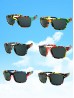 Abstract Design Sporty Sunglasses