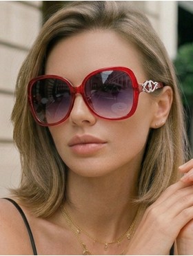 Oversized Gradient Sunglasses