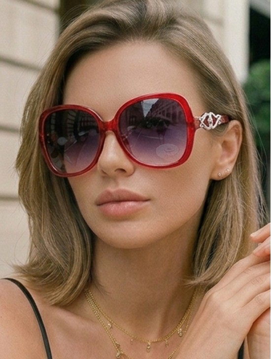 Oversized Gradient Sunglasses