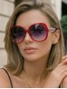 Oversized Gradient Sunglasses