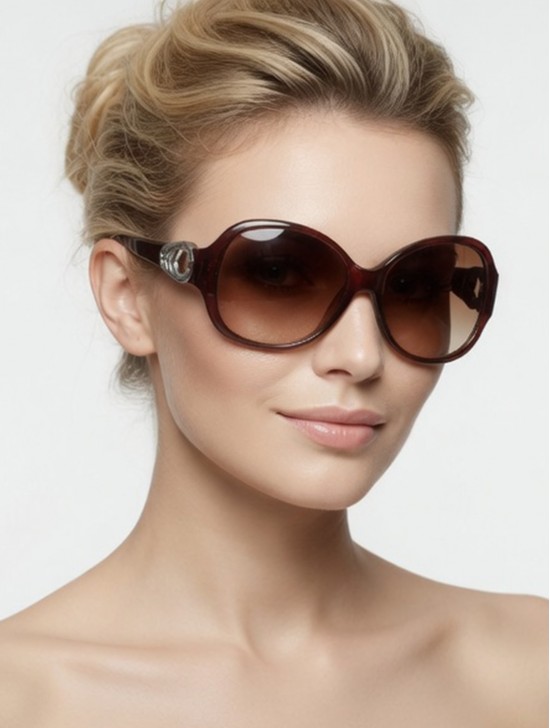 Oversized Gradient Sunglasses