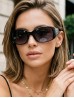 RHINESTONE SIDE SUNGLASSES