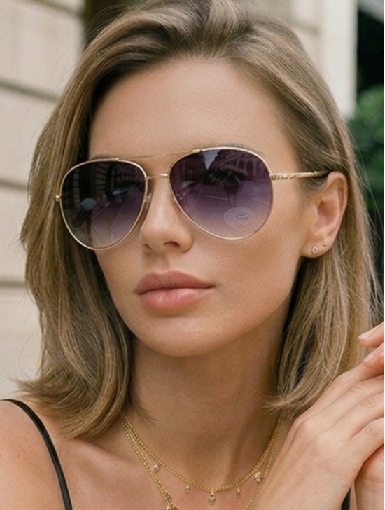 AVIATOR MIRROR SUNGLASSES - UNISEX