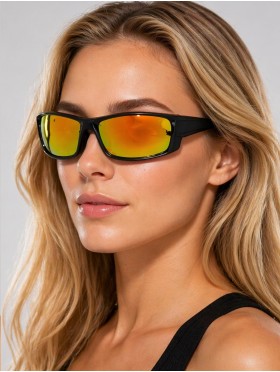 Fashion Sporty Gradient Sunglasses 